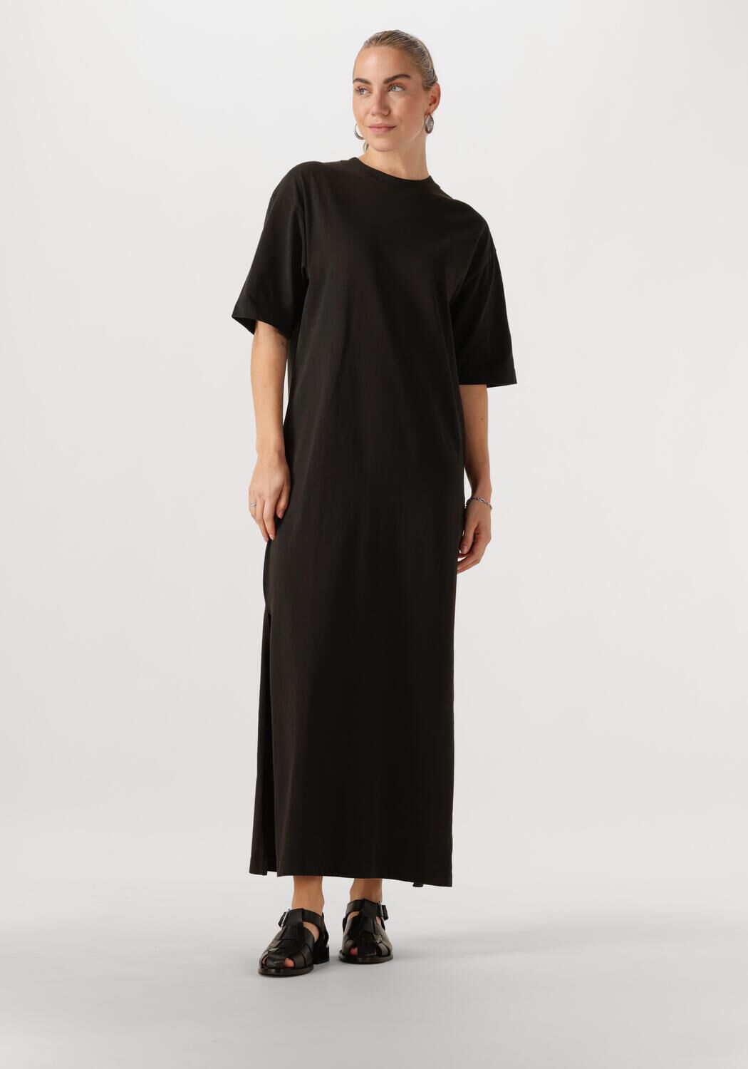 CATWALK JUNKIE Dames Jurken Tshirt Dress Midi Zwart