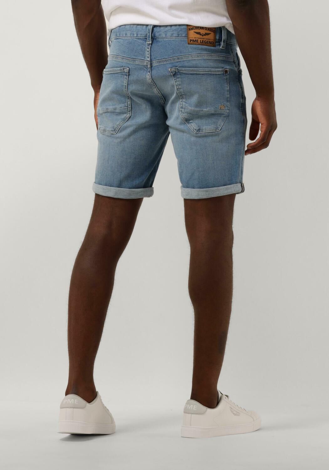 PME LEGEND Heren Jeans Nightflight Shorts Lichtblauw