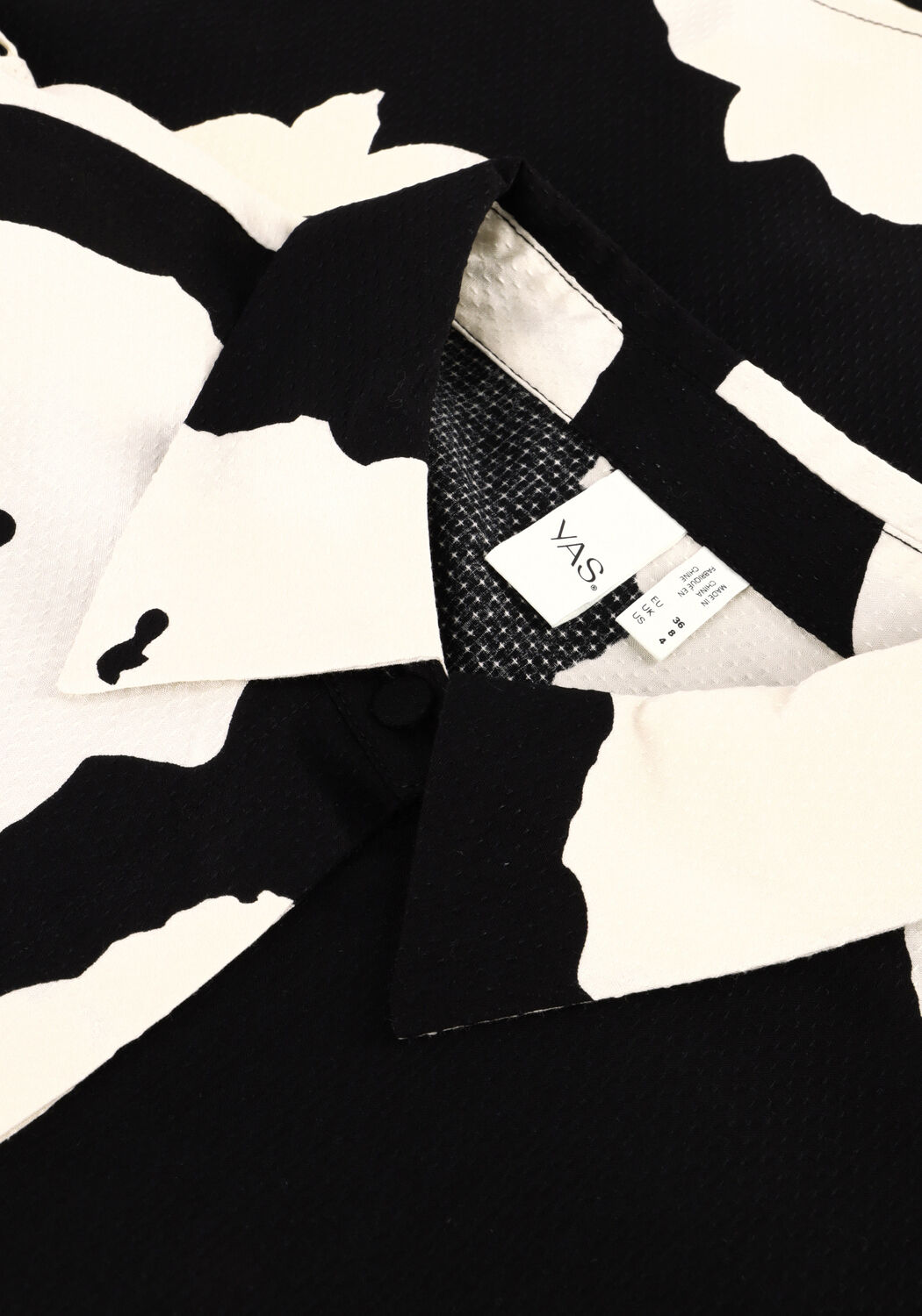 Zwarte Y.A.S. Blouses YASASINA LS SHIRT S. - large