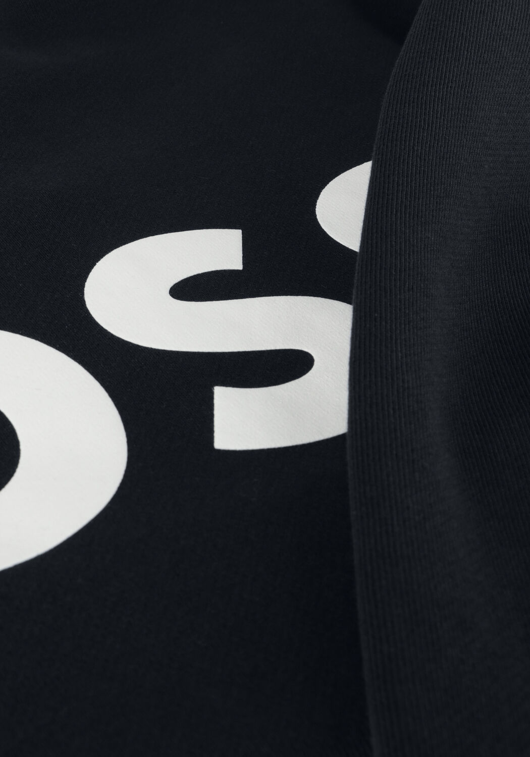 Donkerblauwe BOSS ORANGE Trui WEBASICCREW - large