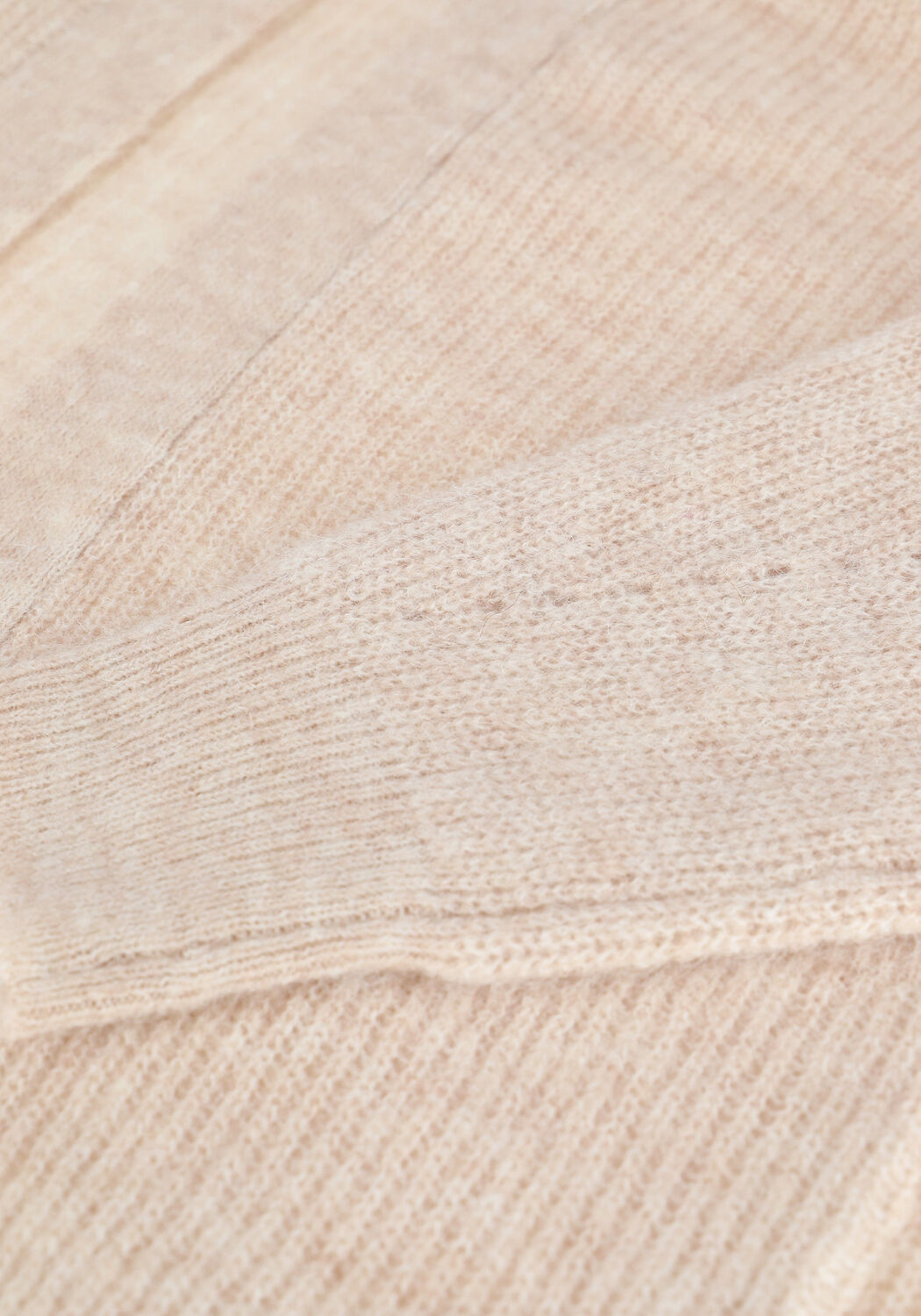 Beige SELECTED WOMEN Vest SLFLULU LS KNIT LONG CARDIGAN - large