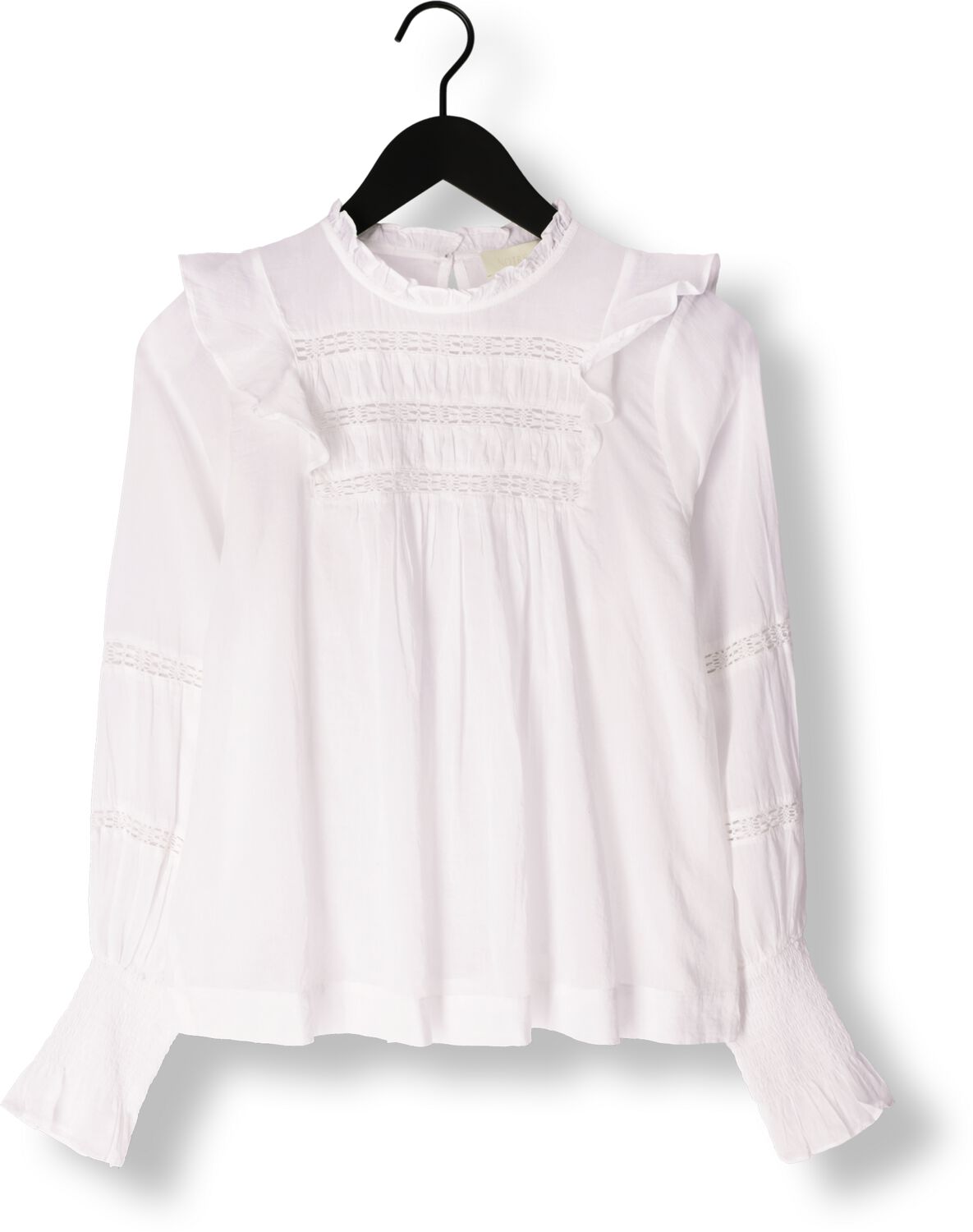 NOTRE-V Dames Blouses Voile Blouse Wit
