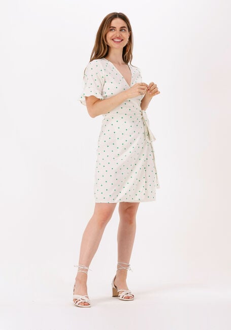 Gebroken wit ENVII Mini jurk ENIVORY SS SHORT DRESS 6891 - large