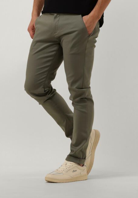 Groene CAST IRON Chino RISER CHINO STRETCH - large