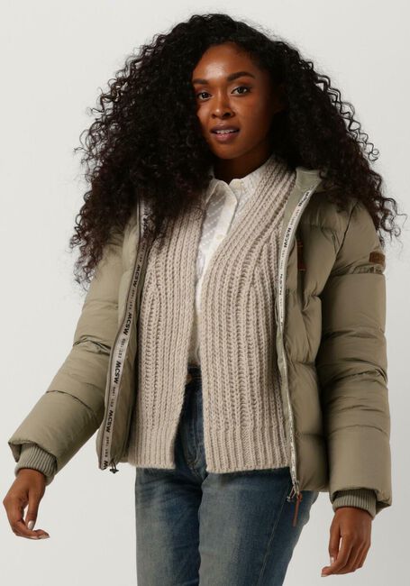 Groene MOSCOW Gewatteerde jas OGMUNDA - large