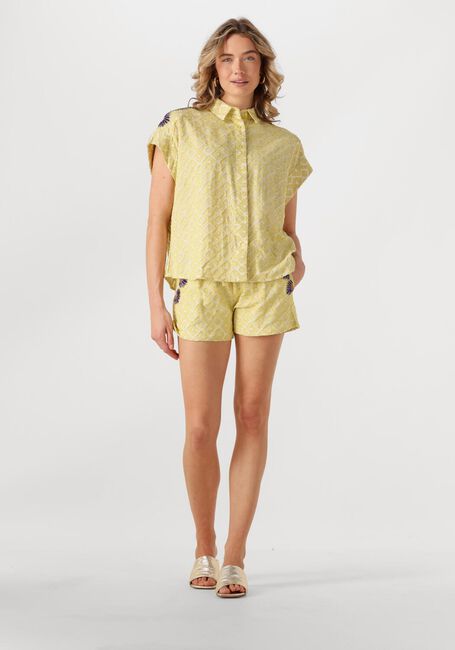 Butter yellow WILD Korte broek CLARA - large