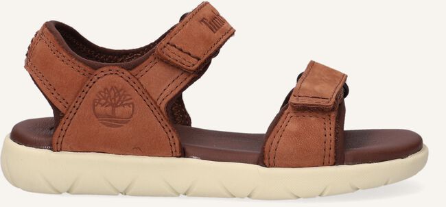 Bruine TIMBERLAND Platte sandalen NUBBLE SANDAL LTHR 2 STRAP Bruine TIMBERLAND Platte sandalen NUBBLE SANDAL LTHR 2 STRAP - large