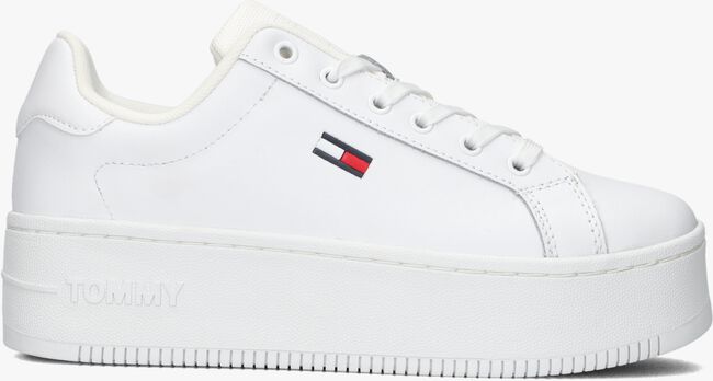 Witte TOMMY JEANS Lage sneakers TOMMY JEANS FLATFORM ESS - large