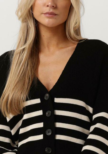 Zwarte NOTES DU NORD Vest GAIA CARDIGAN - large