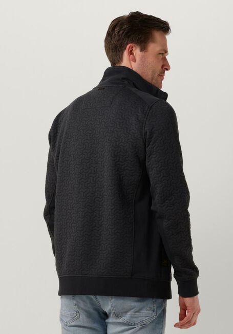 Grijze PME LEGEND Vest ZIP JACKET JACQUARD INTERLOCK SWEAT - large