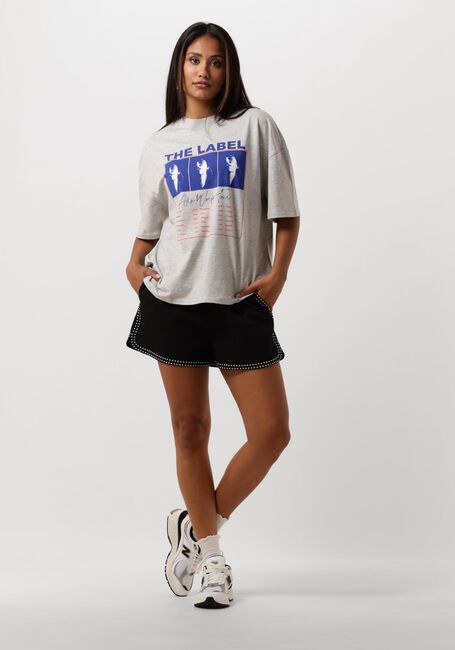 ALIX THE LABEL LADIES KNITTED ALIX WORLD TOUR T-SHIRT - large