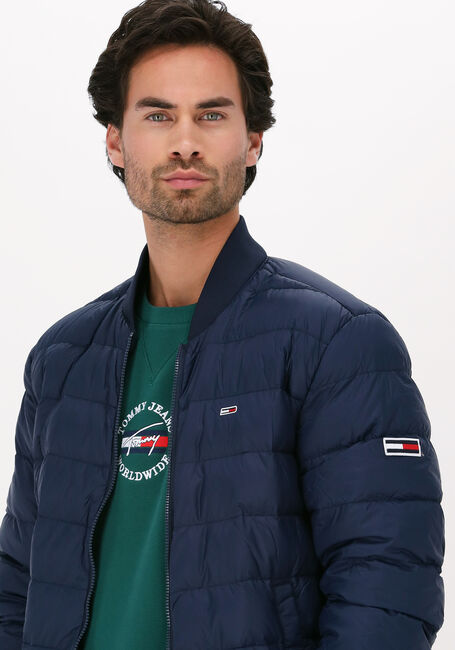 Donkerblauwe TOMMY JEANS Jack TJM LIGHT DOWN BOMBER JACKET - large
