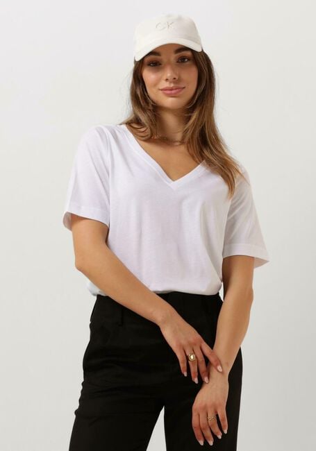 Witte DRYKORN T-shirt JACINA 520160 - large