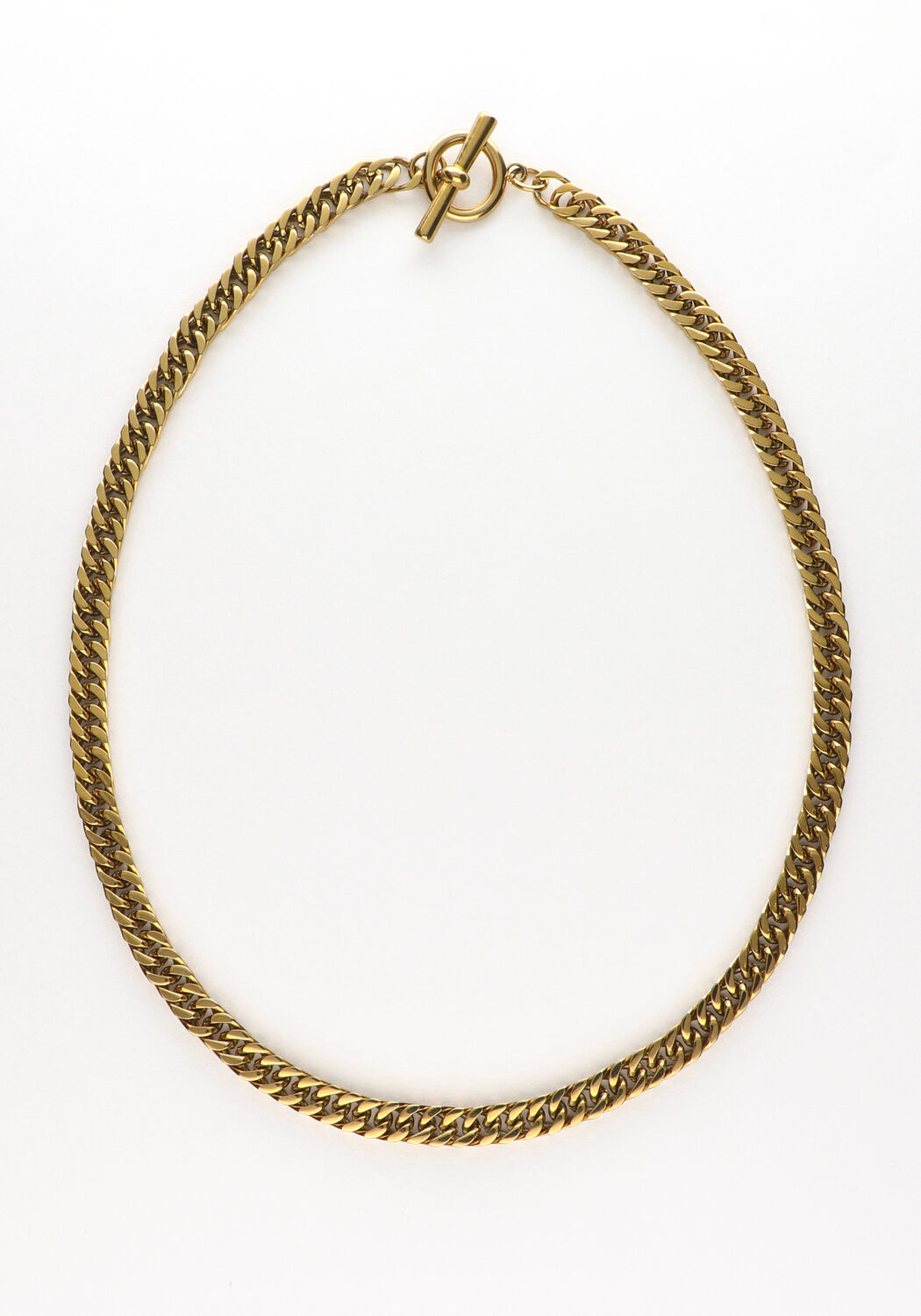 Goudkleurig NOTRE-V Kettingen KETTING GROVE SCHAKEL