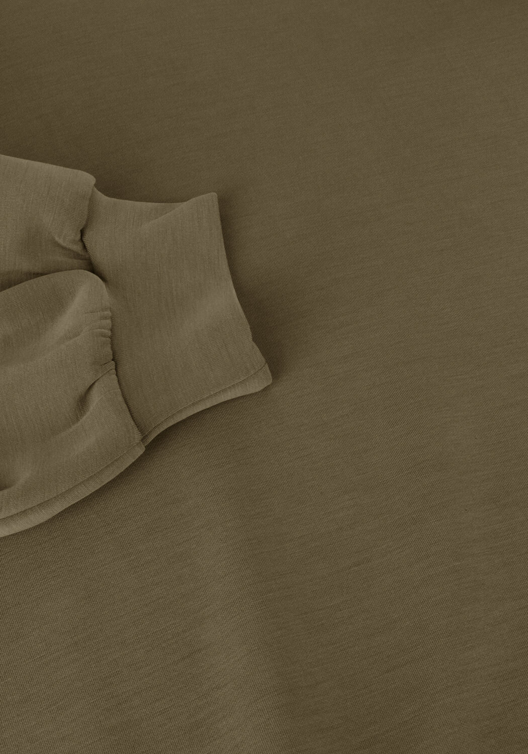 Groene SELECTED WOMEN Top SLFTENNY 3/4 SWEAT TOP - large