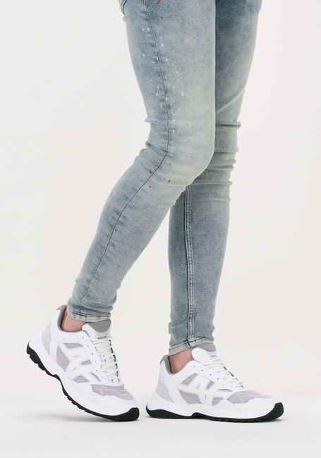 Witte NUBIKK Lage sneakers ROSS TREK EDGE HEREN - large