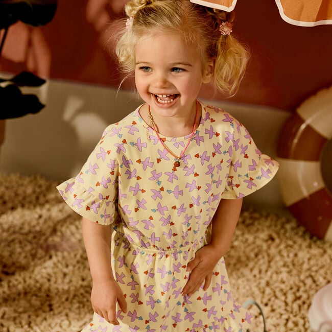 Gele Z8 Mini jurk LEYA - large