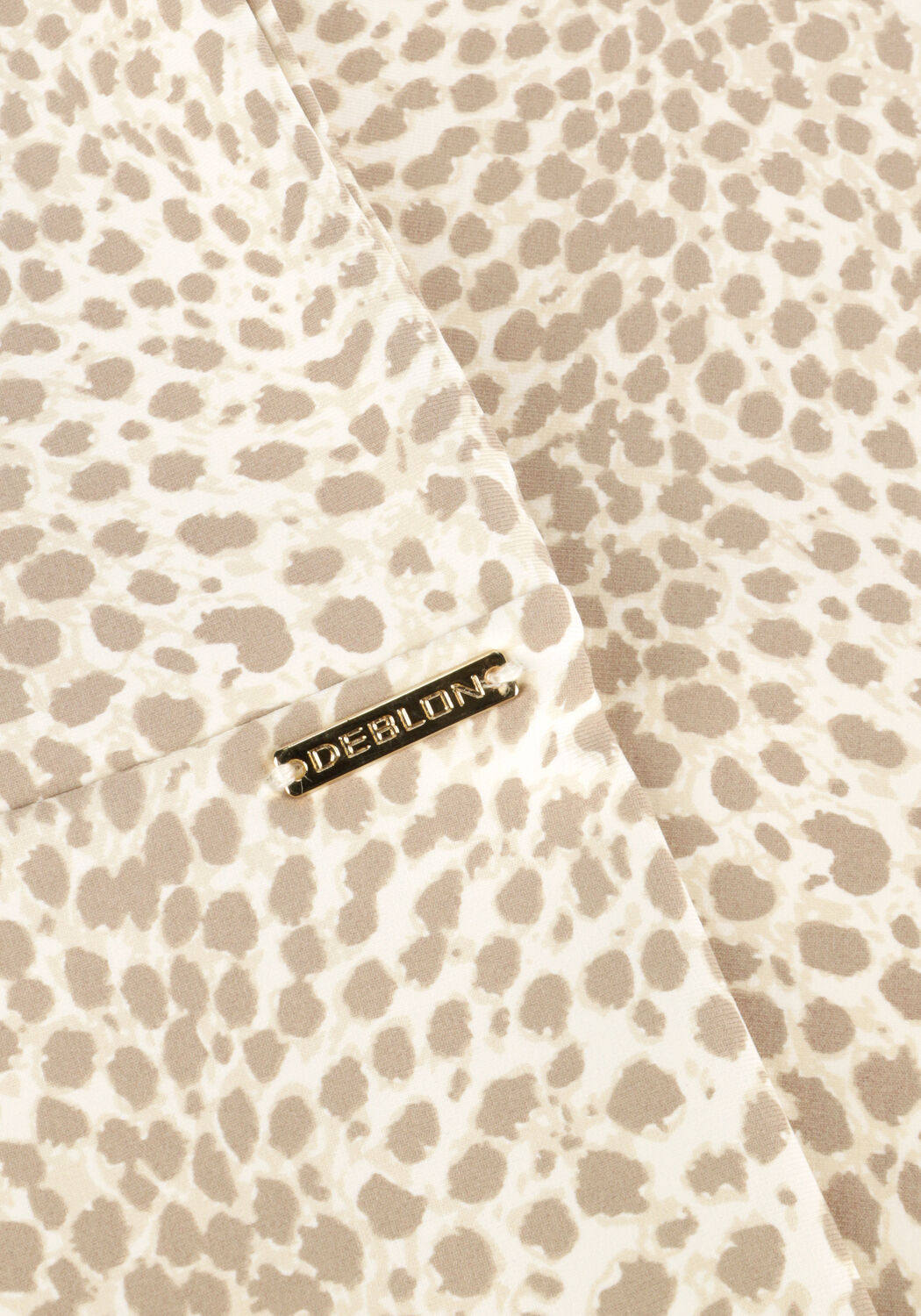 Beige DEBLON SPORTS Legging CLASSIC HIGH WAIST LEGGING - large