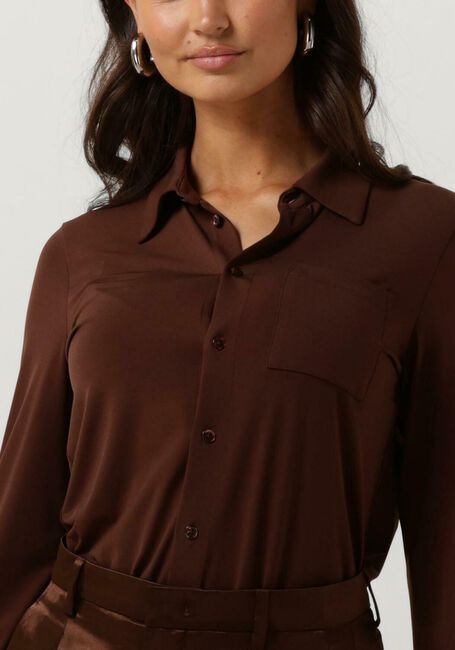 Bruine VANILIA Blouses ESCAPE UNI SHIRT - large