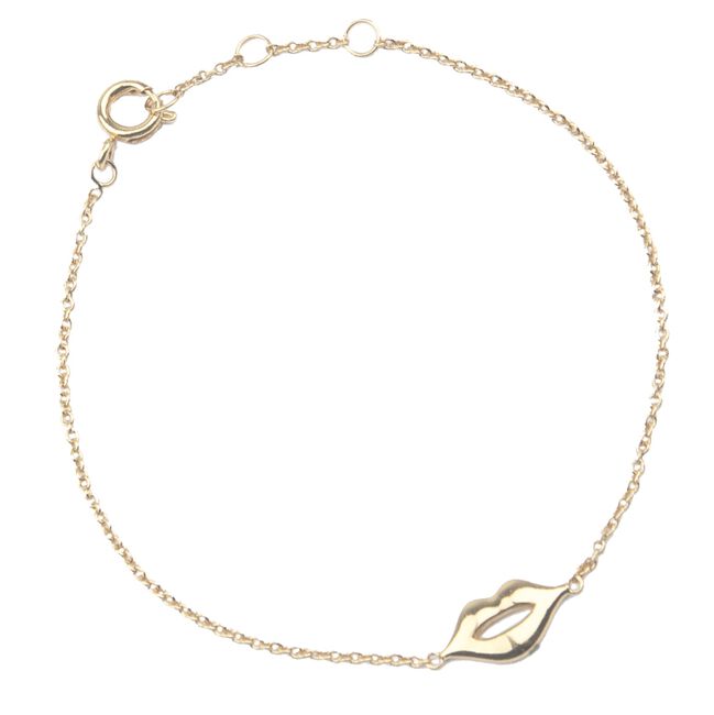 Goudkleurig ATLITW STUDIO Armbanden SOUVENIR BRACELET LIPS Goudkleurig ATLITW STUDIO Armbanden SOUVENIR BRACELET LIPS - large