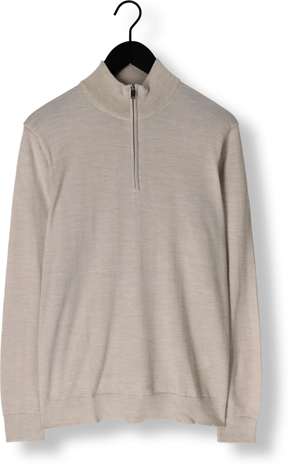 PROFUOMO Heren Truien & Vesten Pullover Half Zip Beige