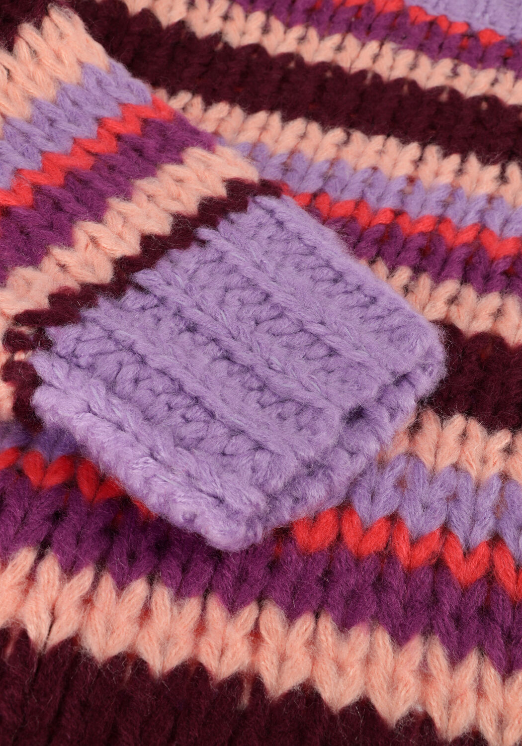 Roze YDENCE Trui KNITTED SWEATER MEGGIE - large