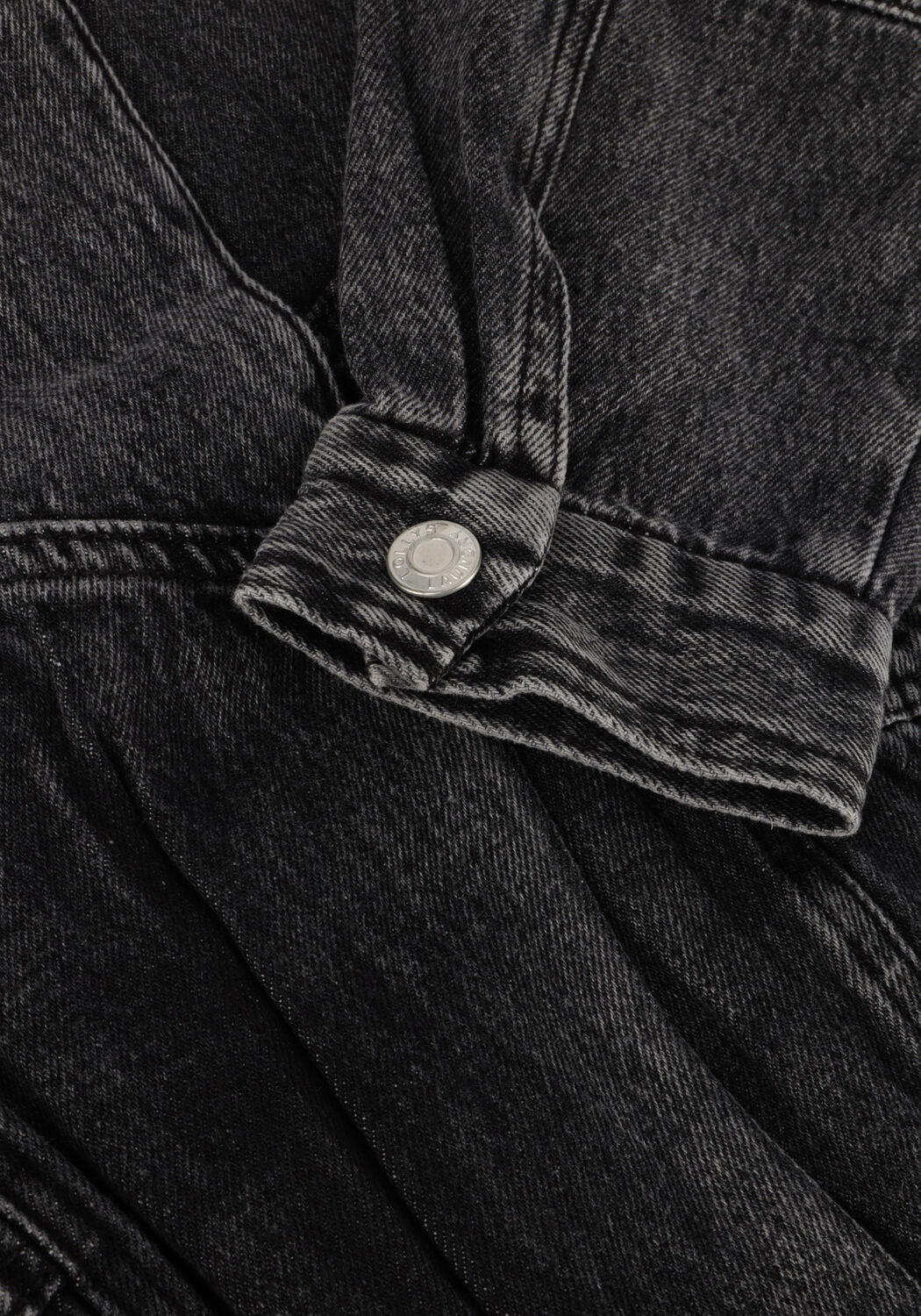 Donkergrijze LOLLYS LAUNDRY Spijkerjas KINGSTON JACKET - large