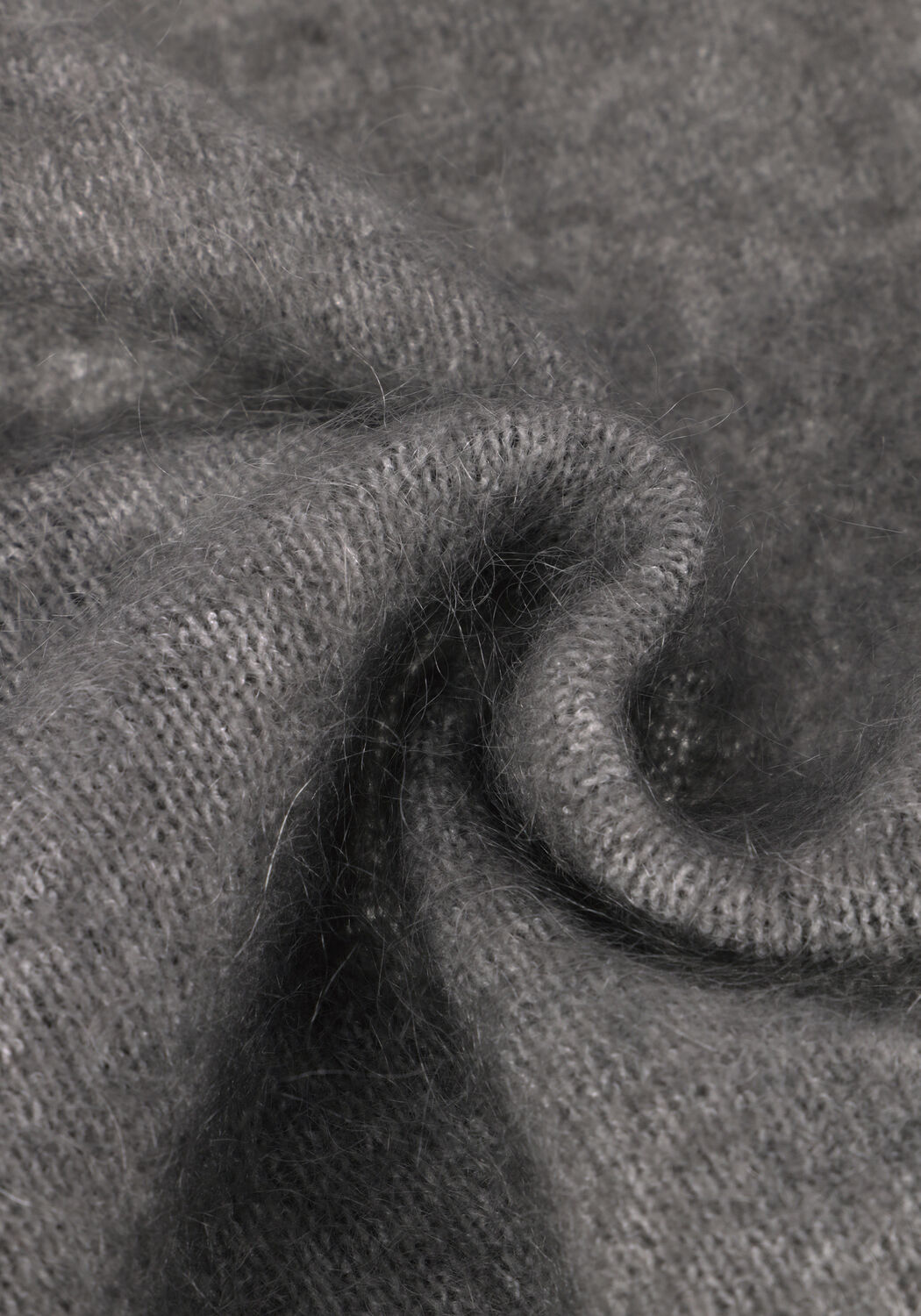 Lichtgrijze SECOND FEMALE Vest BROOK KNIT WRAP CARDIGAN - large