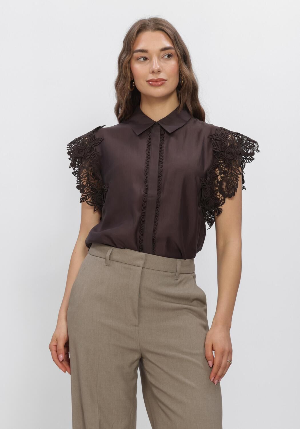 Bruine COPENHAGEN MUSE Tops & T-shirts CMMOLLY-SHIRT - large