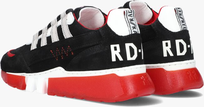 Zwarte RED-RAG Lage sneakers 13593 - large