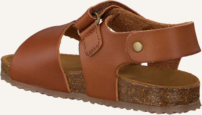 Cognac DEVELAB Platte sandalen 48147 Cognac DEVELAB Platte sandalen 48147 - large