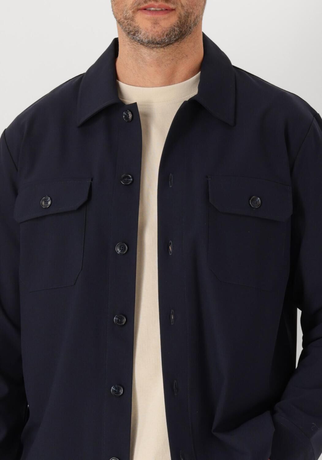 MATINIQUE Heren Overshirts Madamo Zwart