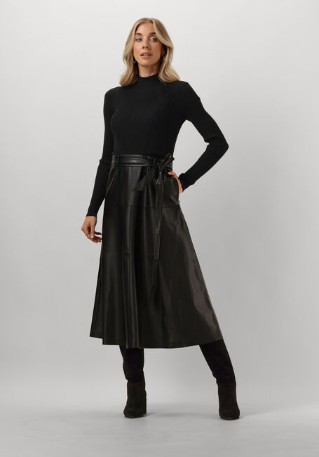 Zwarte TWINSET MILANO Midi jurk 242TT3080 - large