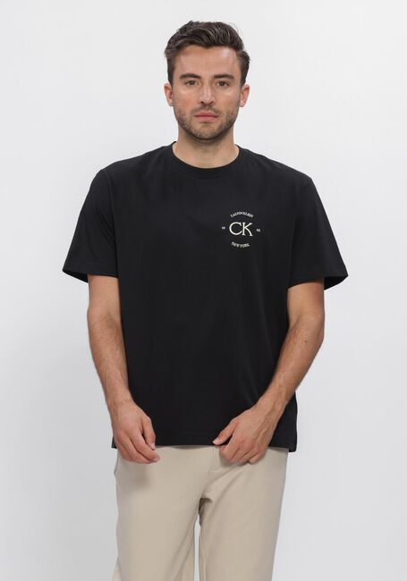 Zwarte CALVIN KLEIN T-shirt 20S APRIL GRAPHIC SEASONAL FASHI - large