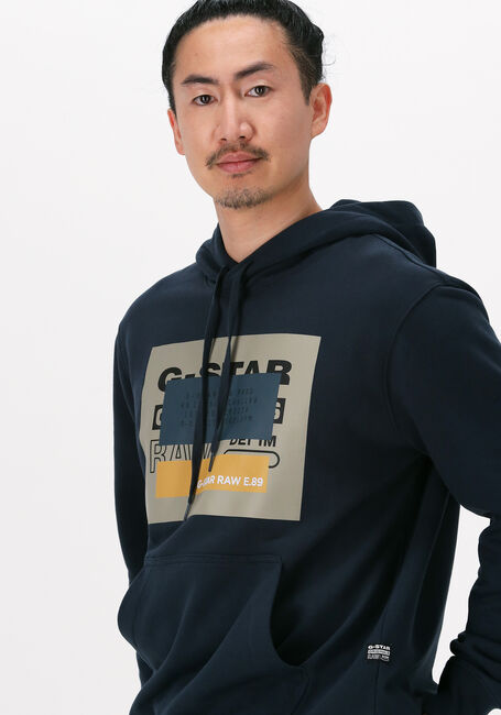 Blauwe G-STAR RAW Sweater ORIGINALS HDD SW - large