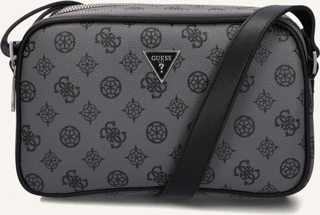 Grijze GUESS Schoudertas PEONY CAMERA BAG DOUBLE ZIP Grijze GUESS Schoudertas PEONY CAMERA BAG DOUBLE ZIP - large