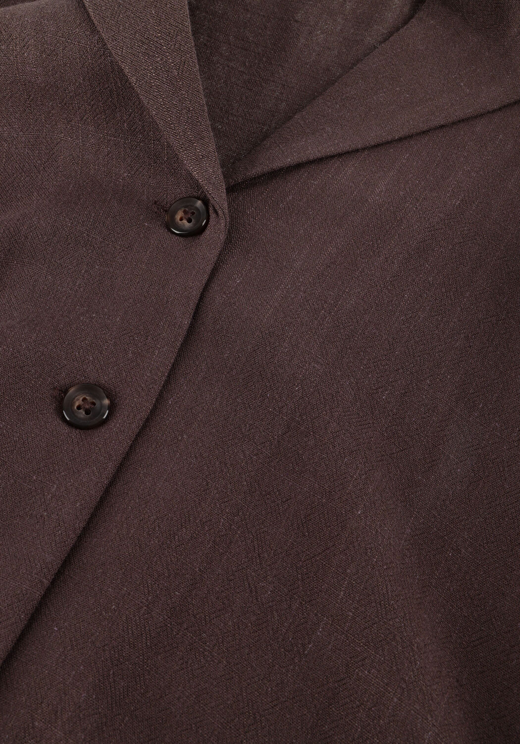 Bruine OBJECT Blouses OBJSANNE S/S RE SHIRT - large