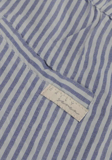 Lichtblauwe DAILY7 Wijde broek WIDE PANTS STRIPED - large