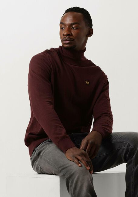 Bordeaux PME LEGEND Coltrui TURTLENECK COTTON ELITE KNIT - large