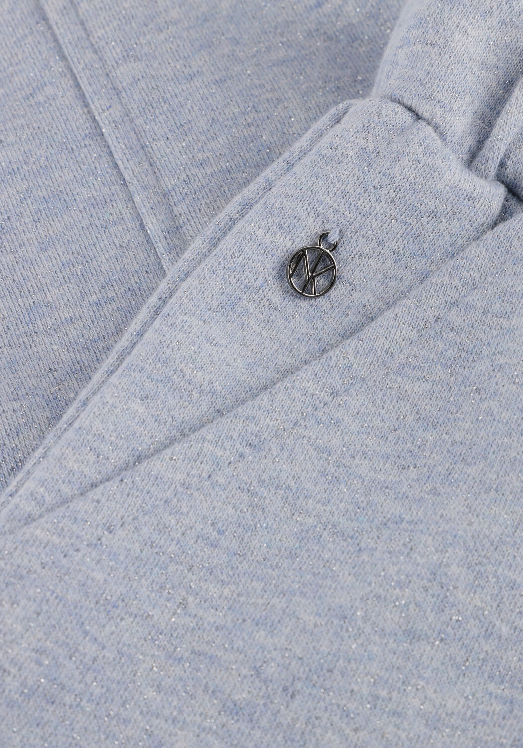 Blauwe NUKUS Maxirok MAARTJE SKIRT LUREX - large