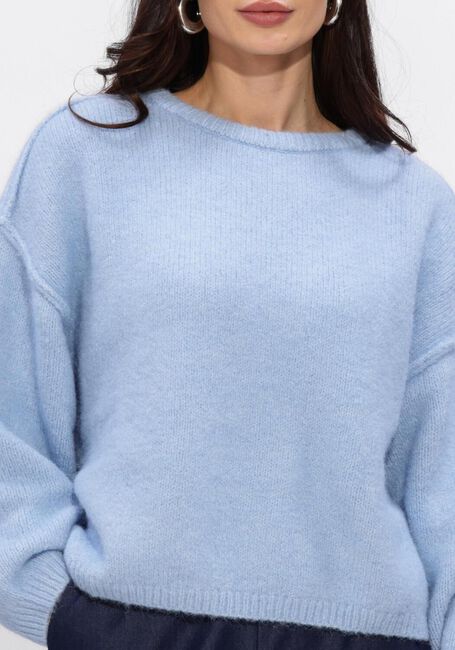 Blauwe ANOTHER LABEL Truien/vesten ALLROXANE KNITTED PULL L/S - large