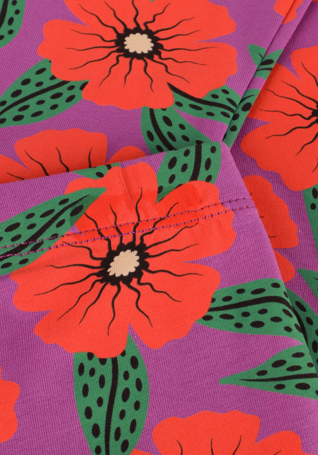 Paarse Z8 Flared broek DOREEN - large