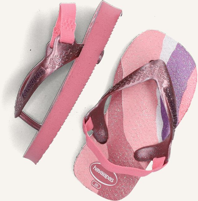Roze HAVAIANAS Teenslippers BABY PALETTE GLOW Roze HAVAIANAS Teenslippers BABY PALETTE GLOW - large