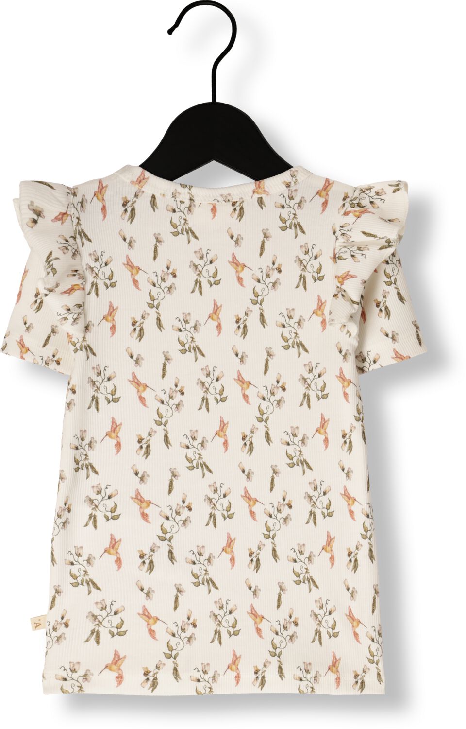 LIL' ATELIER Meisjes Tops & T-shirts Nmflavo Evo Ss Slim Top Lil Wit