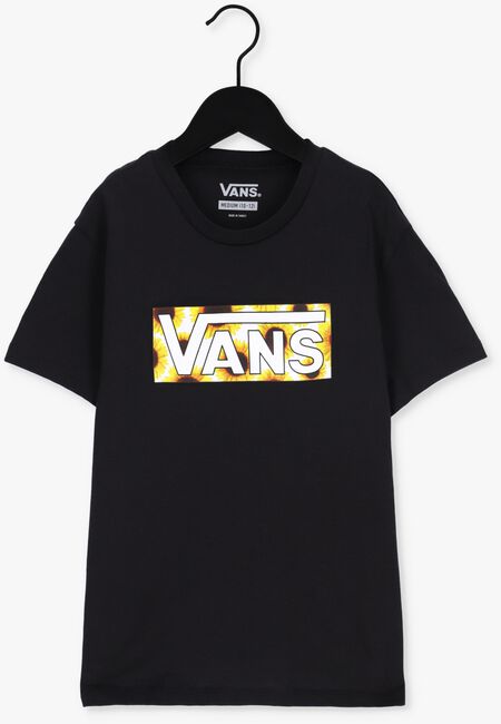 Zwarte VANS T-shirt SUNLIT V CREW - large