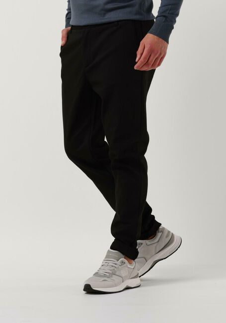 Zwarte PUREWHITE Pantalon PANTS WITH SINGLE WELT BACK POCKETS AND ELASTIC WAISTBAND - large