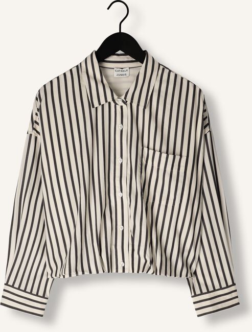 Ecru CATWALK JUNKIE Blouses CROPPED BUTTON UP BLOUSE Ecru CATWALK JUNKIE Blouses CROPPED BUTTON UP BLOUSE - large