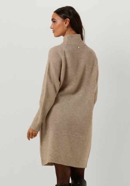 Beige MOS MOSH Mini jurk MMTHORA ALYN KNIT DRESS - large