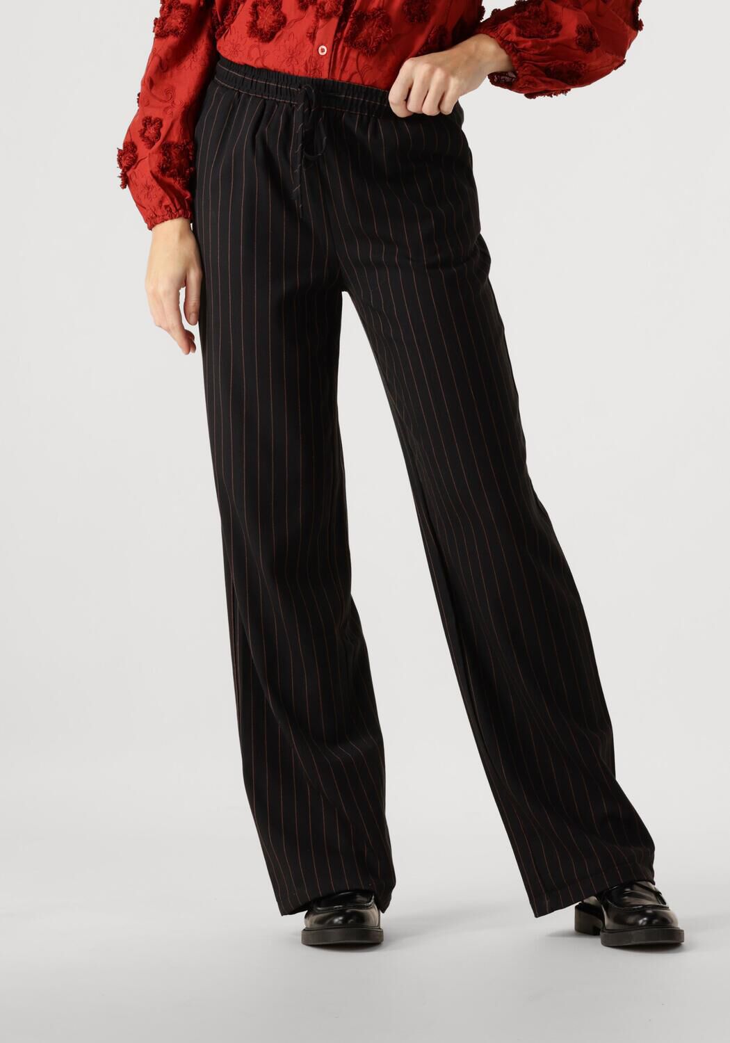 Ydence Elegante Zwarte Broek Berber Black Dames