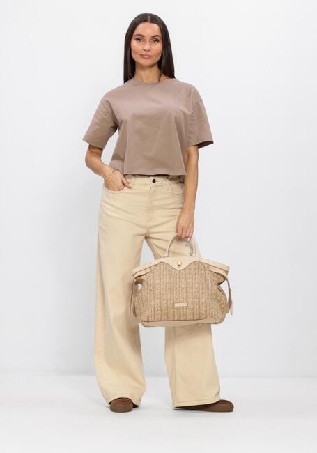 Zand MSCH COPENHAGEN T-shirt MSCHLEANA TEE - large